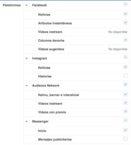 Tipos de Anuncios en Facebook - AcademiaAds